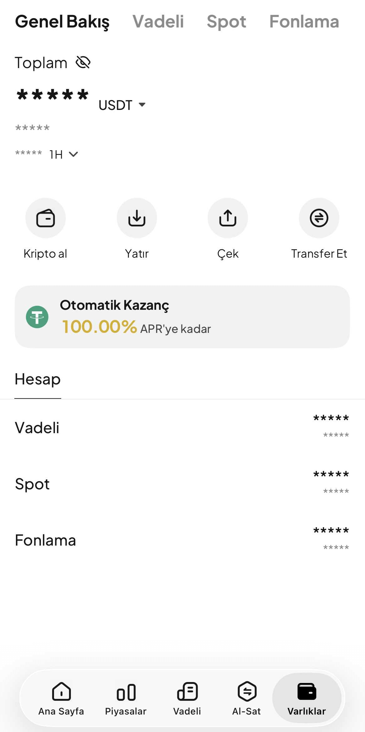 4. Adım: Kriptonuzu görüntüleyin